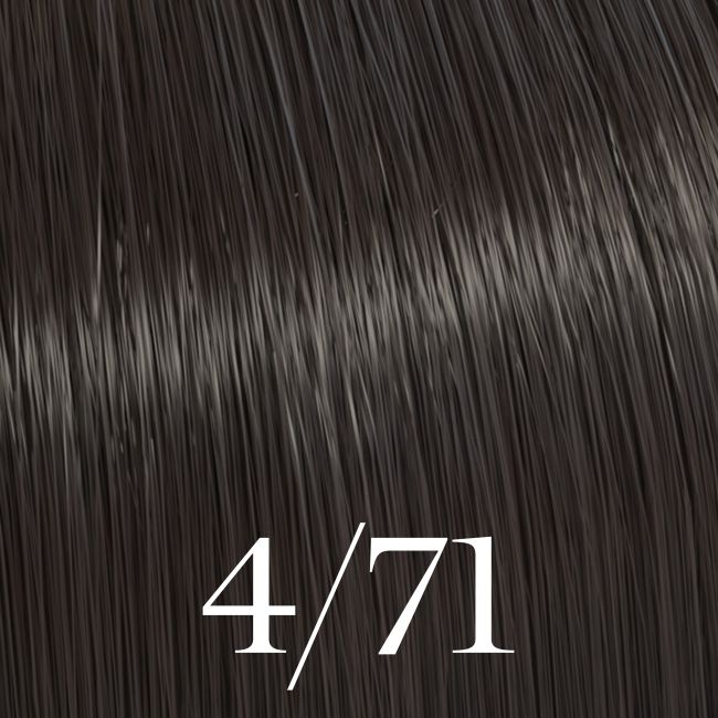Coloración Color Touch Deep Browns Castaño Medio Marrón Ceniza 4/71 Wella 60ml
