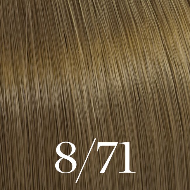 Coloración Color Touch Deep Browns Rubio Claro Marrón Ceniza 8/71 Wella 60ml