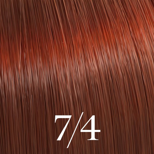 Coloración Color Touch Vibrant Reds Rubios Medio Cobrizo 7/4 Wella 60ml