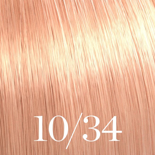 Color Touch Vibrant Reds Rubio Muy Muy Claro Dorado Cobrizo 10/34 de Wella, 60ml.