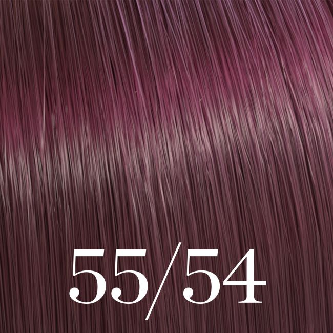 Coloración Color Touch Vibrant Reds Castaño Claro Caoba Cobre Intenso 55/54 de Wella 60ml.