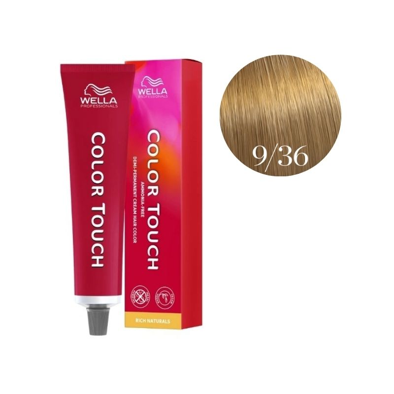 Color Touch Rich Naturals Rubio Muy Claro Ceniza Violín 9/16 Wella 60ml