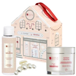 Coffret Noël Urban Kératine : Shampoing, Masque & Pince Offerte