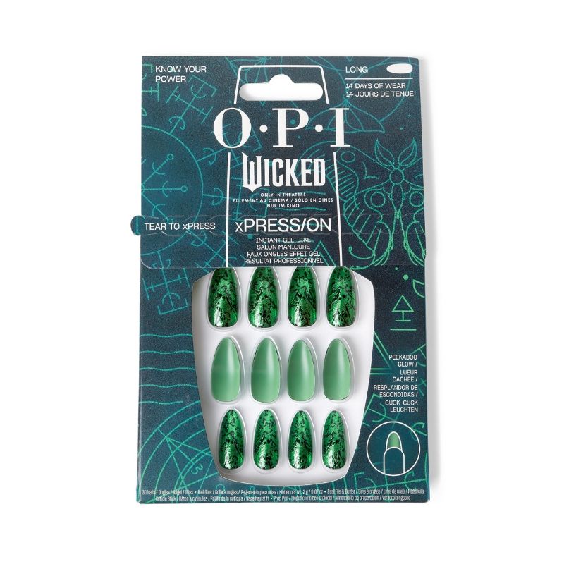 OPI Unhas postiças xPRESS/ON Wicked Know Your Power