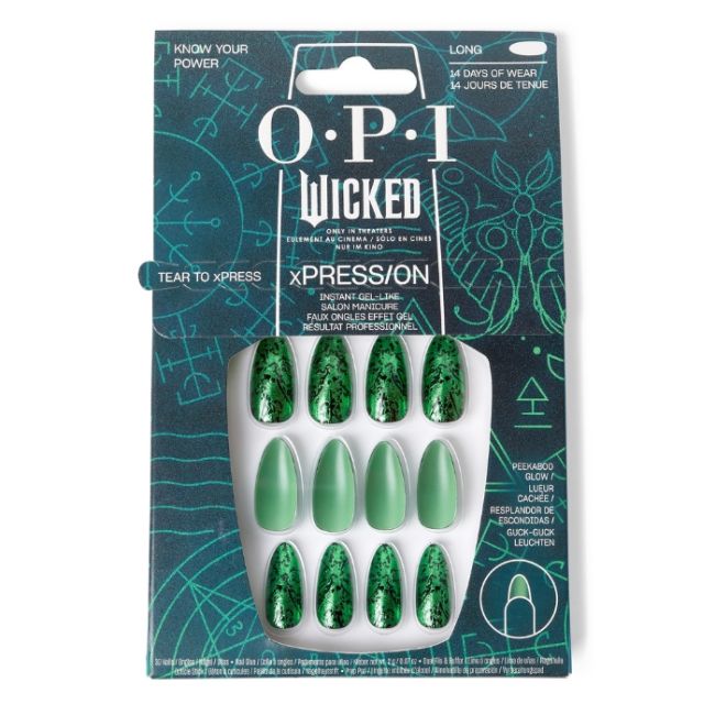 OPI Unhas postiças xPRESS/ON Wicked Know Your Power