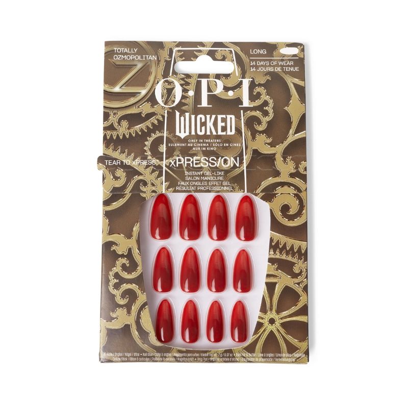 OPI Unhas postiças xPRESS/ON Wicked Totally Ozmopolitan
