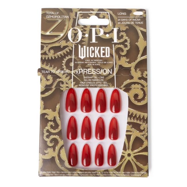 OPI Unhas postiças xPRESS/ON Wicked Totally Ozmopolitan