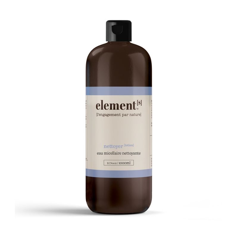 Água micelar limpante Loção de limpeza Elementos 1000ml