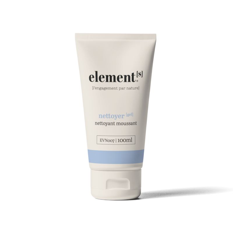 Gel de limpeza espumante para rosto e corpo Elements 100ml