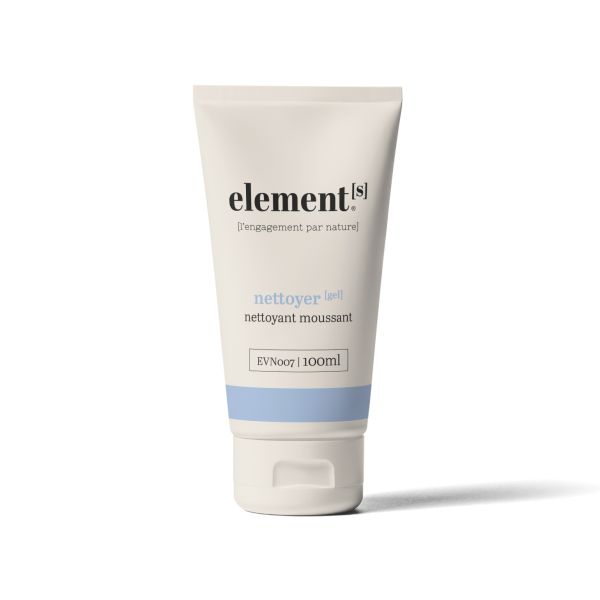 Gel de limpeza espumante para rosto e corpo Elements 100ml Gel de limpeza espumante para rosto e corpo Elements 100ml