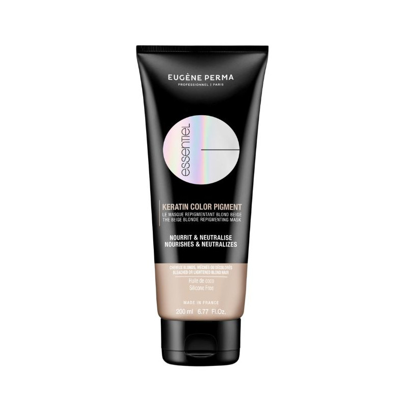 Eugène Perma Essentiel máscara repigmentante loira bege 200 ML