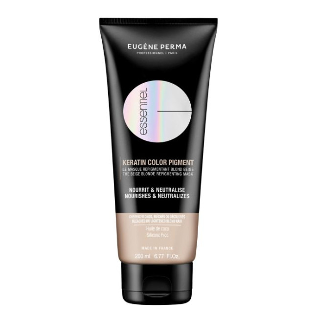 Eugène Perma Essentiel máscara repigmentante loira bege 200 ML