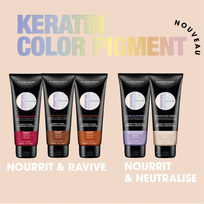 Eugène Perma Essentiel máscara repigmentante loira bege 200 ML