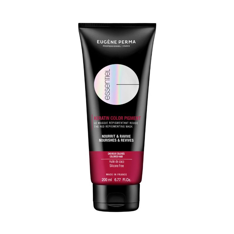 Masque Repigmentant Rouge Essentiel Eugène Perma 200ML

Het masker van Eugène Perma in de kleur Essentieel Rood 200ML
