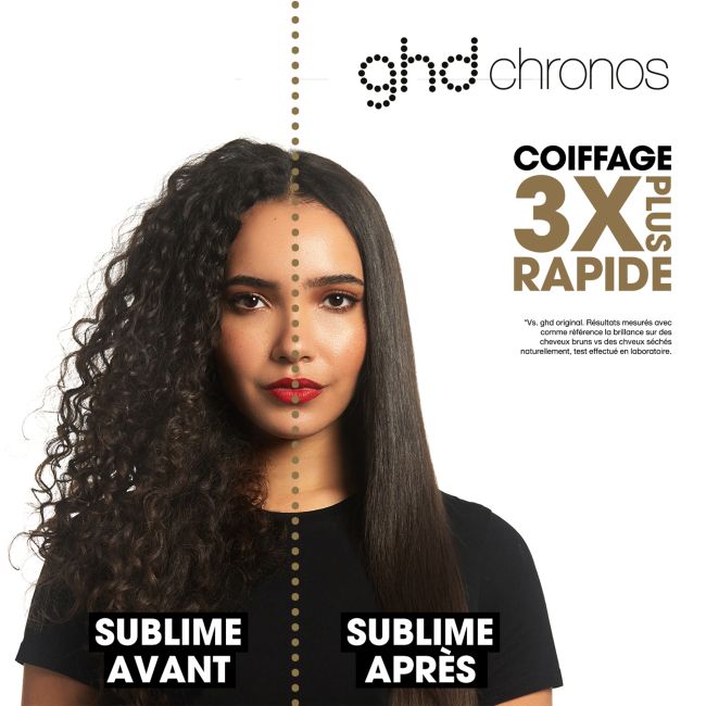 Set met ghd Chronos stijltang en ghd Helios haardroger uit de ghd Iced luxe collectie