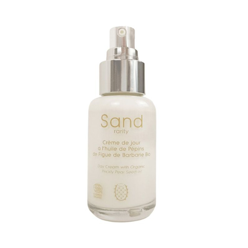 Creme de dia Sand Rarity com óleo de semente de figo da Índia biológico 50ml