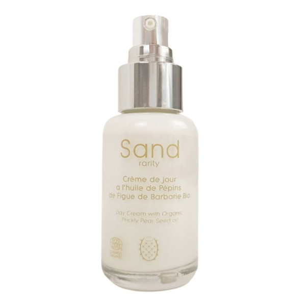 Creme de dia Sand Rarity com óleo de semente de figo da Índia biológico 50ml Creme de dia Sand Rarity com óleo de semente de figo da Índia biológico 50ml