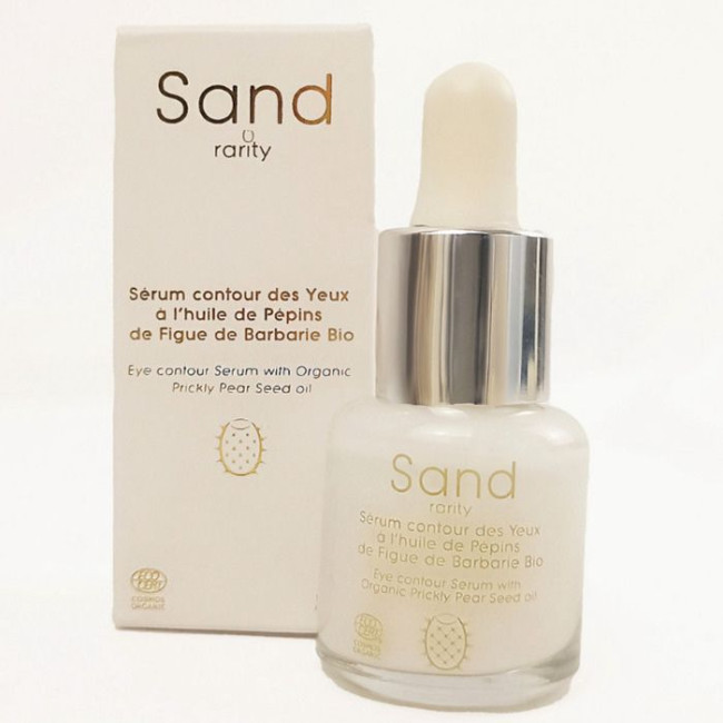 Sérum Sand Rarity contour des yeux met biologische vijgenpitolie 15ml