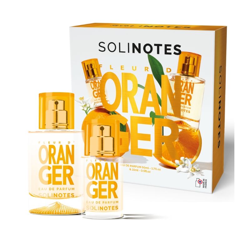 Coffret Eau de Parfum Solinotes Fleur d'Oranger 50 ml + 15 ml