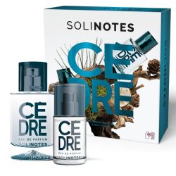Coffret Eau de Parfum Solinotes Cèdre 50ml+15ml