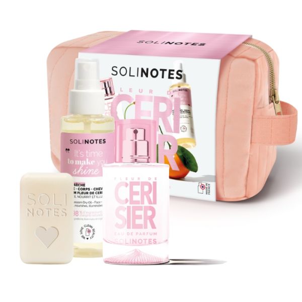 Trousse Kersenbloesem Eau de Parfum 50ml + Zeep 100g + Droge Olie 100ml Solinotes Trousse Kersenbloesem Eau de Parfum 50ml + Zeep 100g + Droge Olie 100ml Solinotes