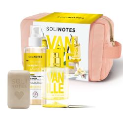 Trousse Profumo Vaniglia 50ml + Sapone 100g + Olio Secco 100ml Solinotes