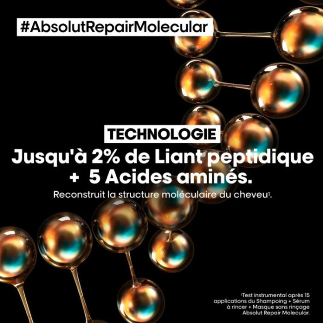 Duo shampooing & masque concentré Absolut Repair Molecular L'Oréal Professionnel