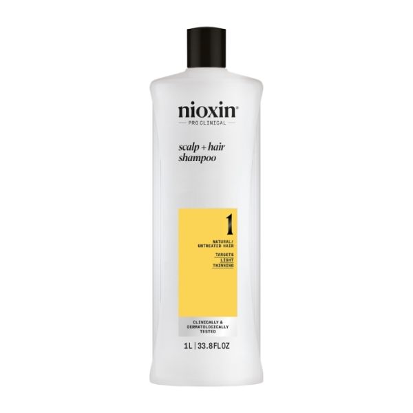 Shampoo System 1 Nioxin 1000ml Shampoo System 1 Nioxin 1000ml