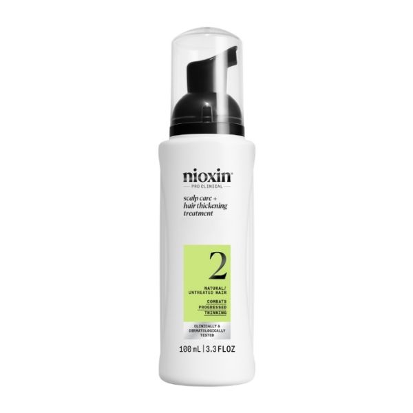 Tratamento sem enxágue sistema 2 Nioxin 100ml Tratamento sem enxágue sistema 2 Nioxin 100ml