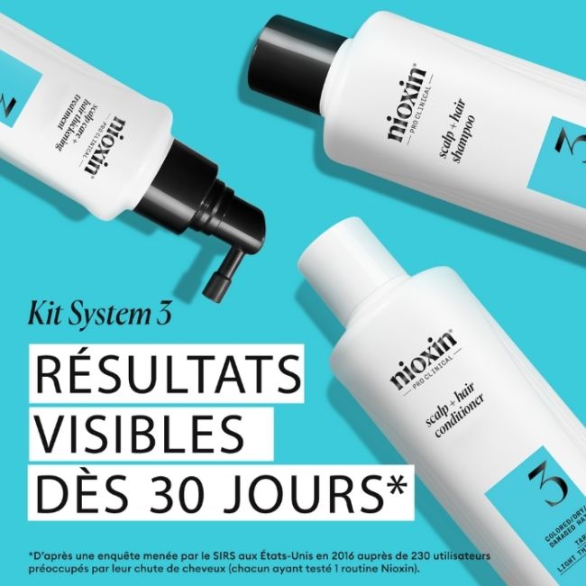 Tratamento sem enxágue sistema 3 Nioxin 100ml