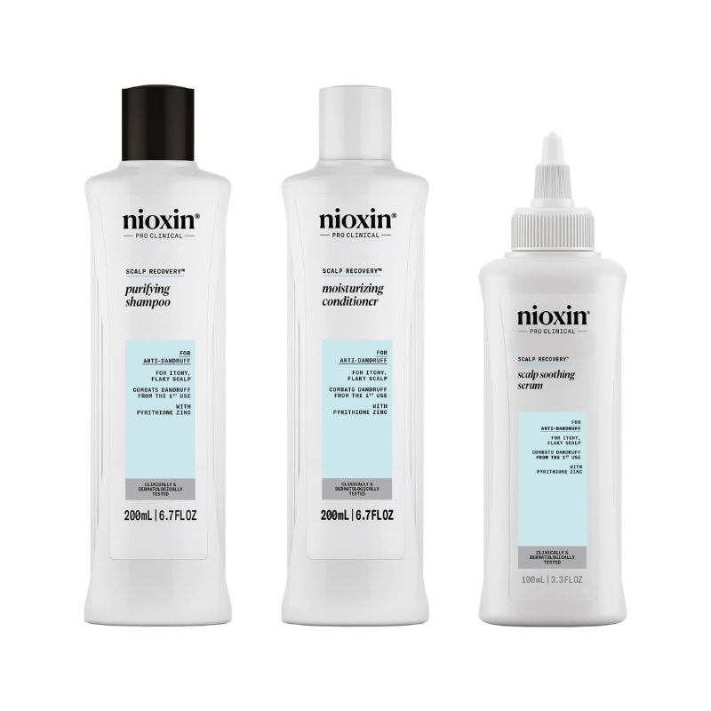kit de cuidados anti-caspa Nioxin