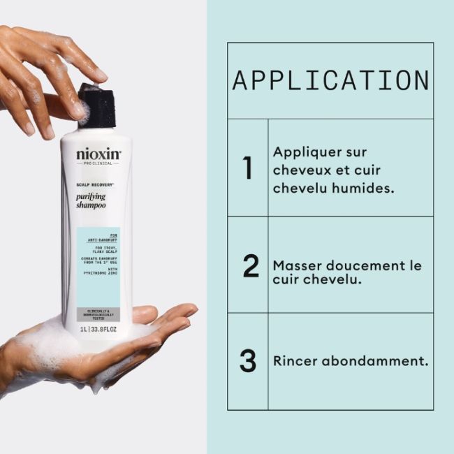 Shampoing zuiverende anti-roos Nioxin 200ml