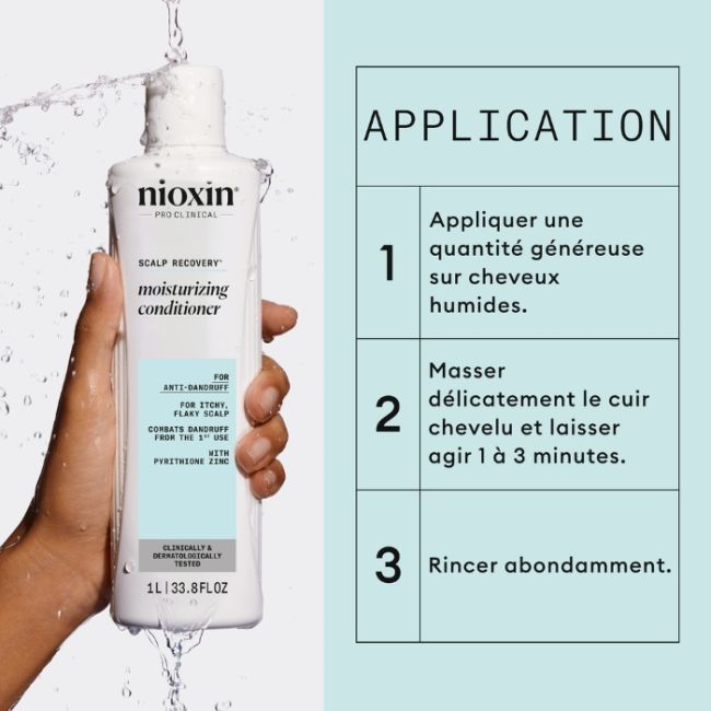 Après-Shampoing hydraterende anti-roos Nioxin 1000ml