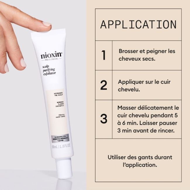 Exfoliant zuiverend Nioxin 50 ml