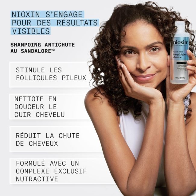 Shampoo antiqueda com sandalore™ Nioxin 475ml