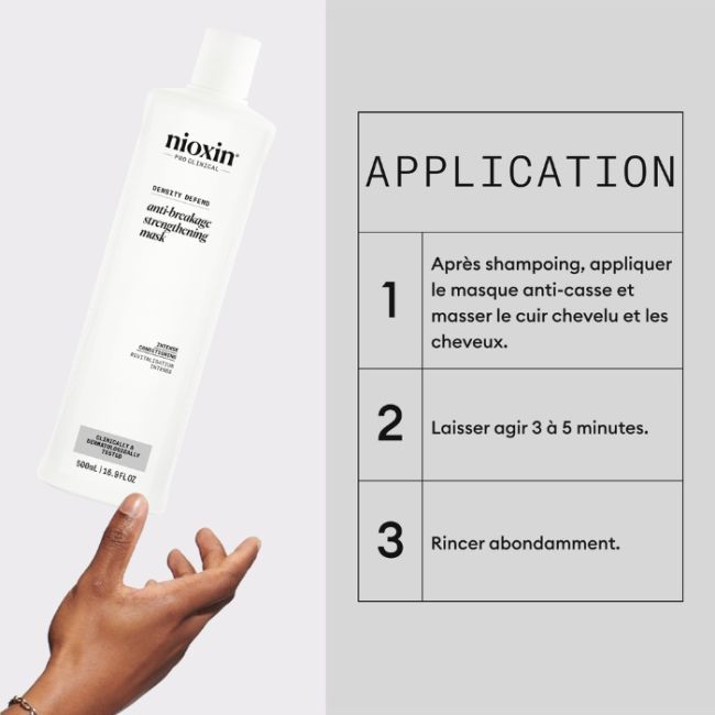 Haarversterkend masker Nioxin 500 ml