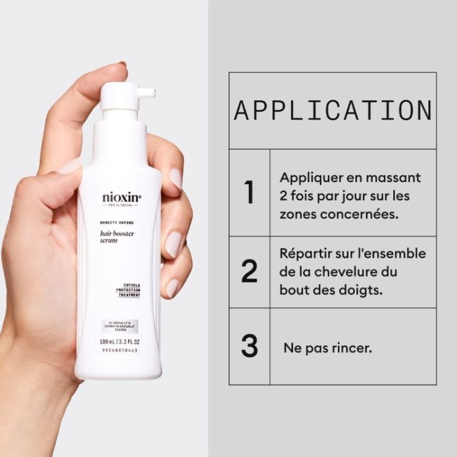 Sérum booster Nioxin 100ml

Translated to Spanish:

Suero potenciador Nioxin 100 ml