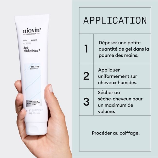 Gel espesante Nioxin 140ml