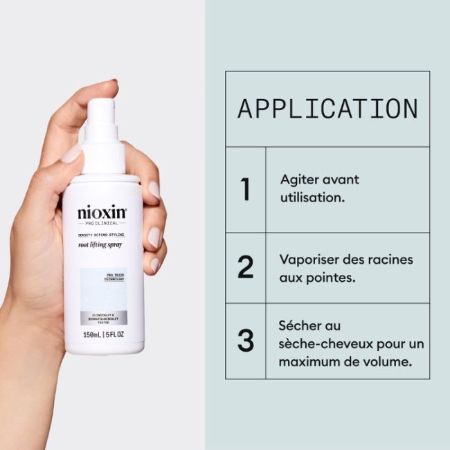 Spray volumizador de raízes Nioxin 150ml