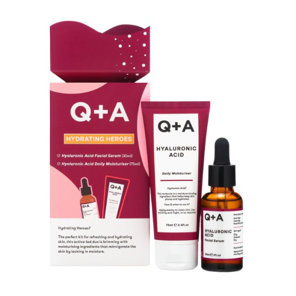 Conjunto de 2 produtos Hydrating Heroes Q+A Conjunto de 2 produtos Hydrating Heroes Q+A