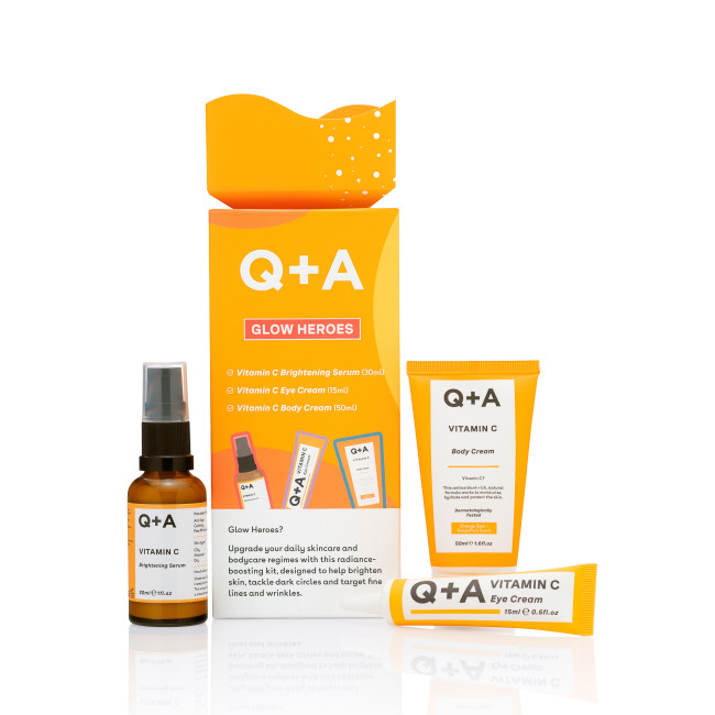 Conjunto de 3 produtos Glow Heroes Q+A