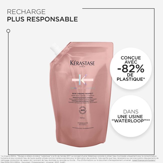 Recarga Bain Chroma Respect Chroma Absolu Kérastase 500ml