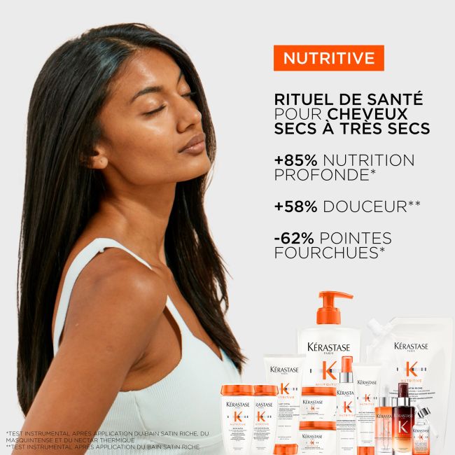 Recarga Bain Satin Riche Nutritivo Kérastase 500ml