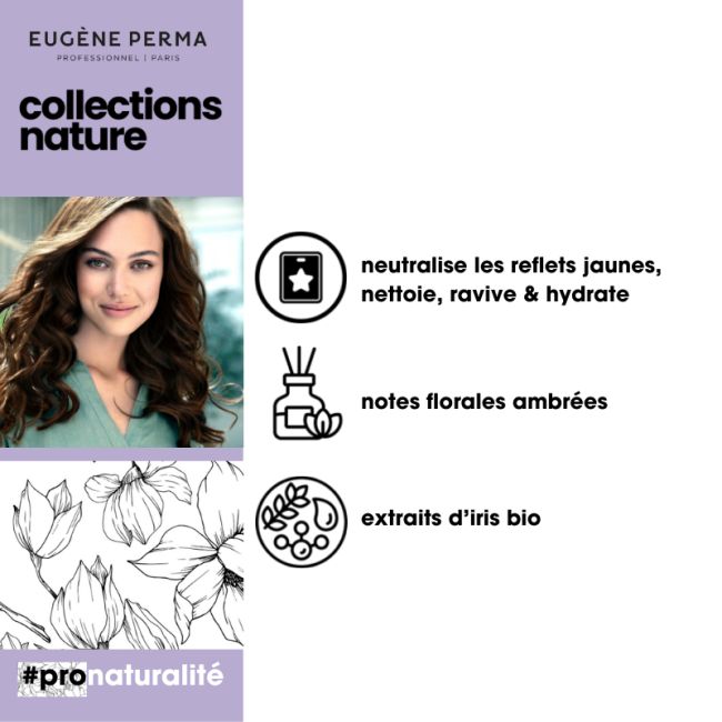 Shampooing blau neutralisierend Collections Nature Eugène Perma 300ml
