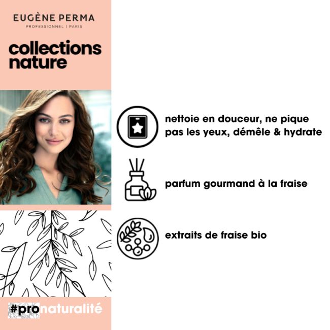 Champô para crianças ultra desembaraçante Collections Nature Eugène Perma 300ml