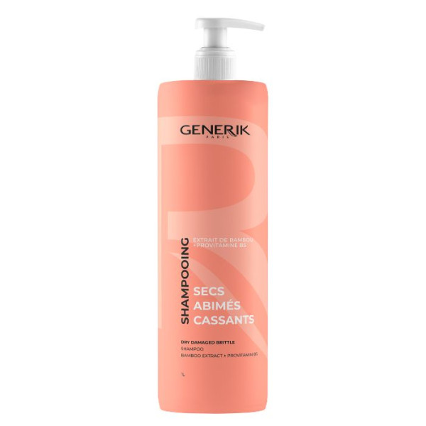 Shampoo voor droog, beschadigd en breekbaar haar Générik 1L Shampoo voor droog, beschadigd en breekbaar haar Générik 1L