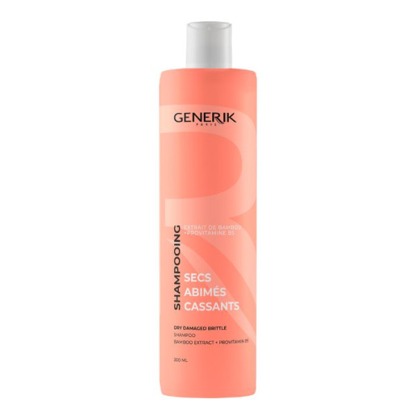 Champô para cabelos secos, danificados e quebradiços Générik 300ML Champô para cabelos secos, danificados e quebradiços Générik 300ML