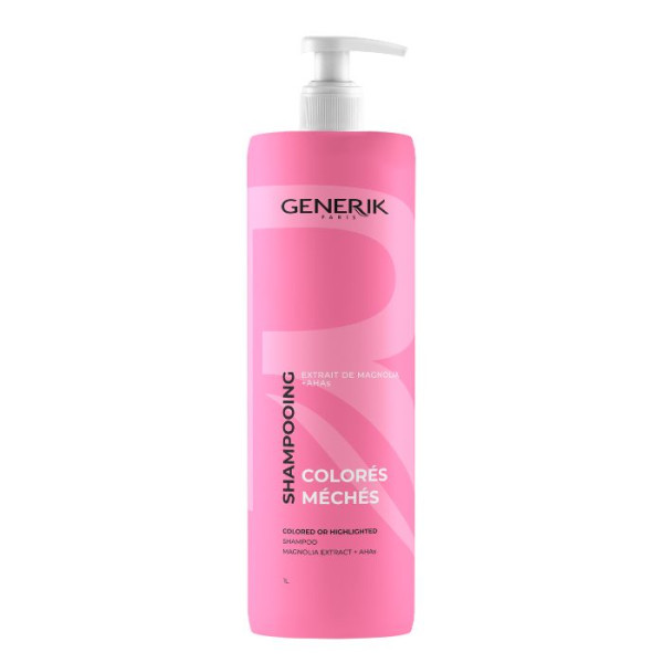 Gekleurde en gehighlighte haarshampoo Générik 1L Gekleurde en gehighlighte haarshampoo Générik 1L