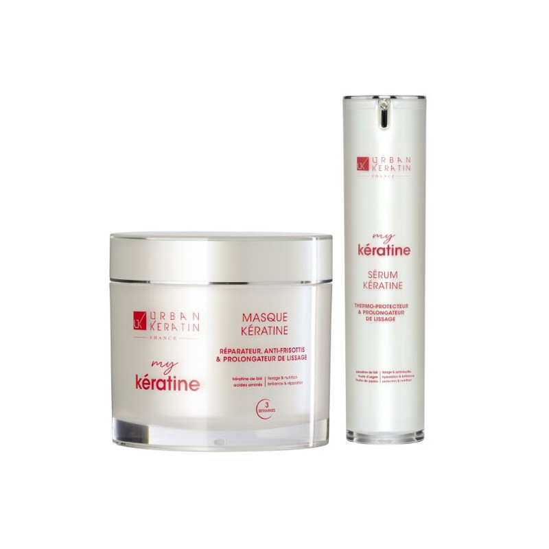 Duo máscara e sérum de queratina Urban Keratin