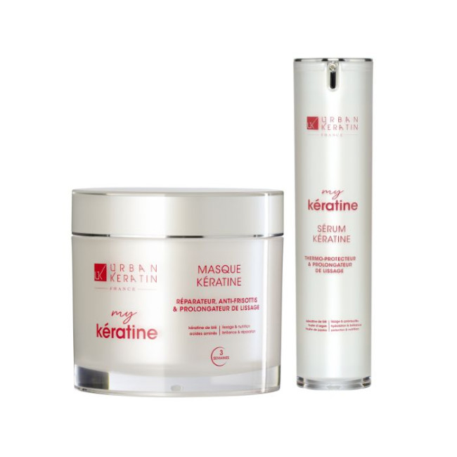 Duo máscara e sérum de queratina Urban Keratin
